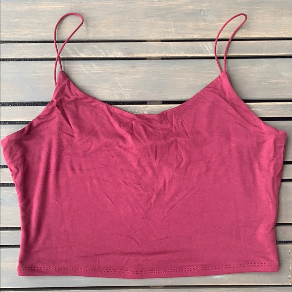 Garage Crop Top (NWOT)